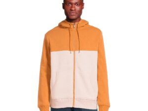 George Men’s Faux Sherpa Fleece Lined Jacket with Hood, Sizes S-3XL