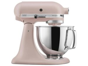 KitchenAid Artisan Series 5-Quart Tilt-Head Stand Mixer, Feather Pink, KSM150PS