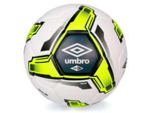 Umbro Tristar Size 4 Youth and Beginner Soccer Ball, White_Black_Yellow